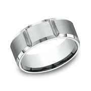 Comfort-Fit Design Wedding Ring