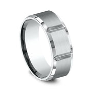 Comfort-Fit Design Wedding Ring