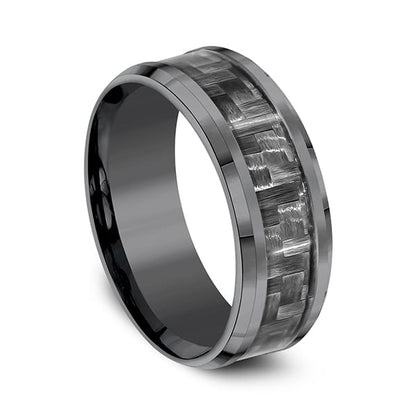 Tantalum Comfort-fit Design Wedding Band