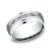 Comfort-Fit Design Wedding Ring