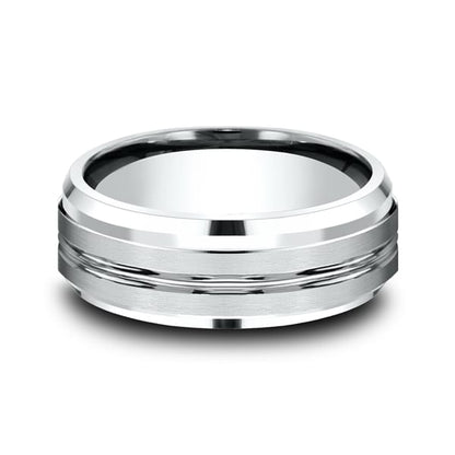 Comfort-Fit Design Wedding Ring