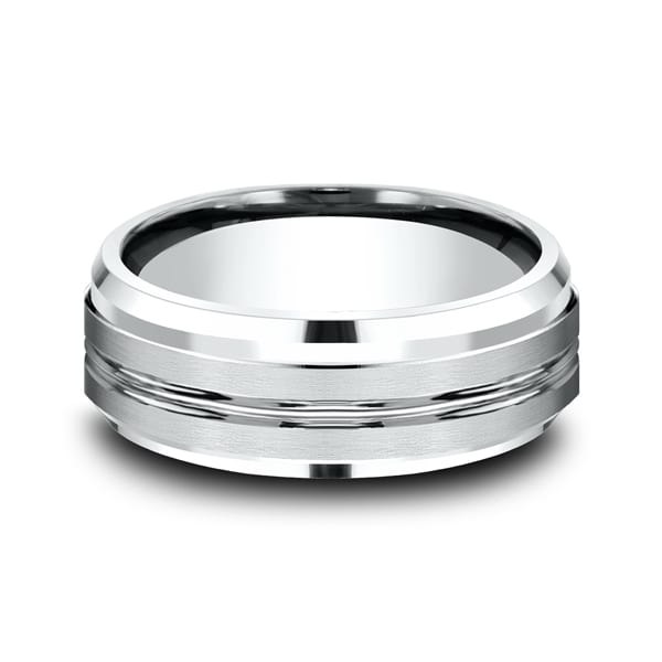 Comfort-Fit Design Wedding Ring