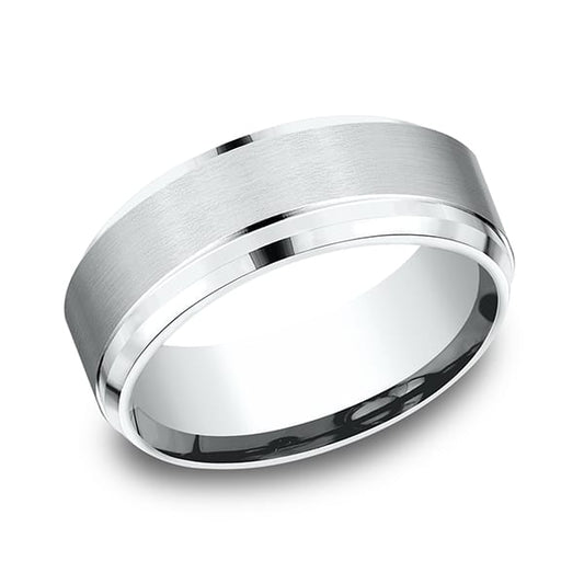Comfort-Fit Design Wedding Band