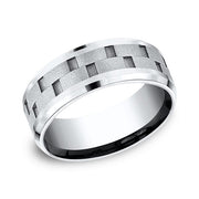 Cobalt Comfort-Fit Design Wedding Band