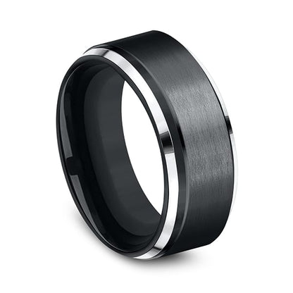Cobalt Comfort-Fit Design Wedding Band