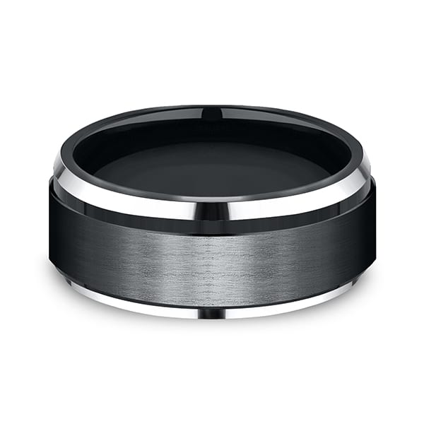Cobalt Comfort-Fit Design Wedding Band