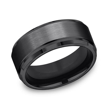 Cobalt Comfort-Fit Design Wedding Band
