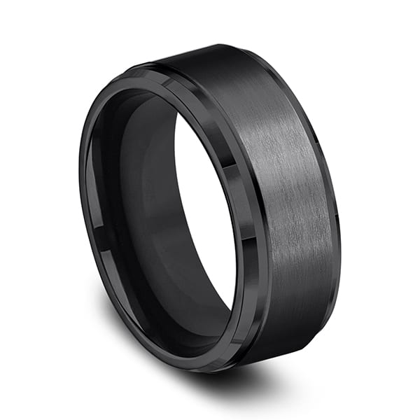 Cobalt Comfort-Fit Design Wedding Band