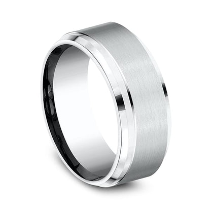 Cobalt Comfort-Fit Design Wedding Band