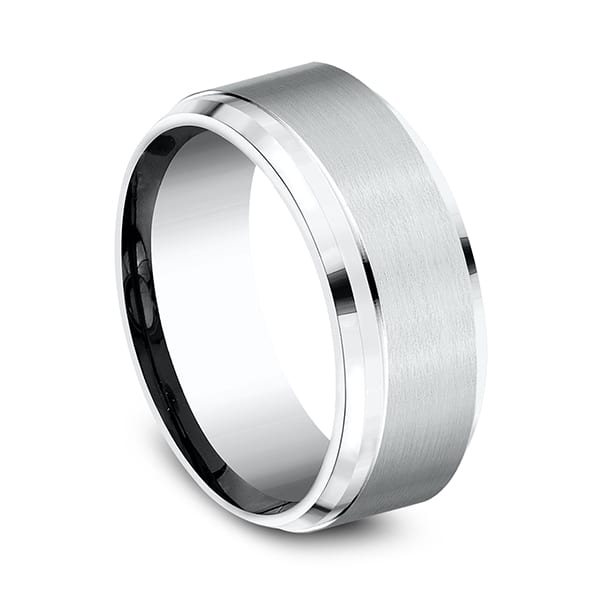 Cobalt Comfort-Fit Design Wedding Band