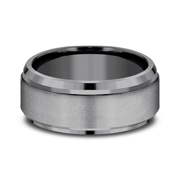 Tantalum Comfort-fit Design Wedding Band