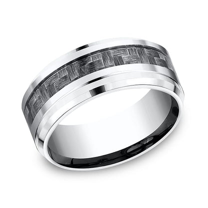 Cobalt Comfort-Fit Design Wedding Band