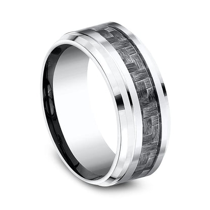 Cobalt Comfort-Fit Design Wedding Band