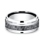 Cobalt Comfort-Fit Design Wedding Band