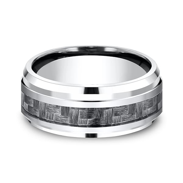Cobalt Comfort-Fit Design Wedding Band