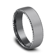 Tantalum Comfort-fit Design Wedding Band