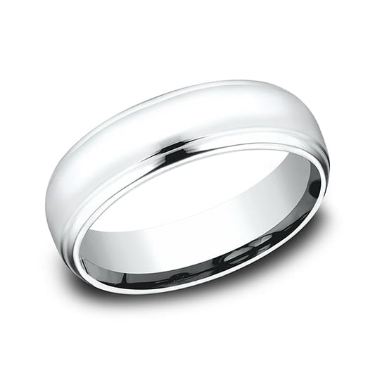 Comfort-Fit Design Wedding Band