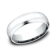 Comfort-Fit Design Wedding Band