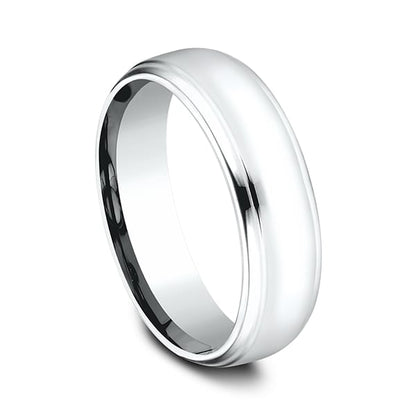 Comfort-Fit Design Wedding Band