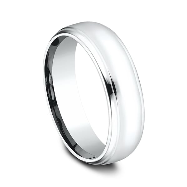 Comfort-Fit Design Wedding Band