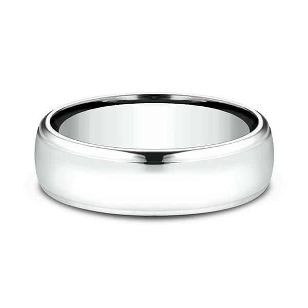 Comfort-Fit Design Wedding Band