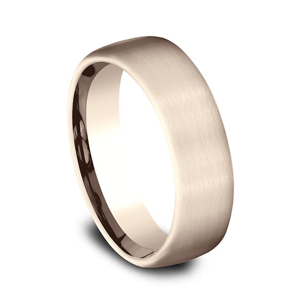 Comfort-Fit Design Wedding Band
