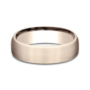 Comfort-Fit Design Wedding Band