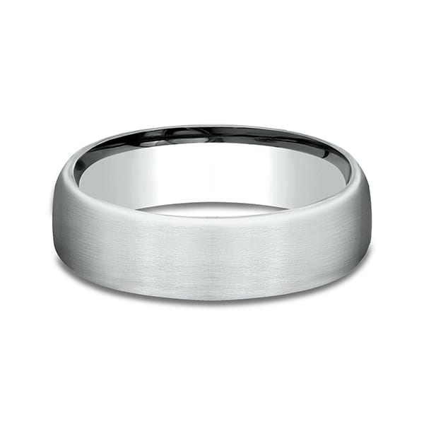 Comfort-Fit Design Wedding Band