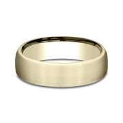 Comfort-Fit Design Wedding Band