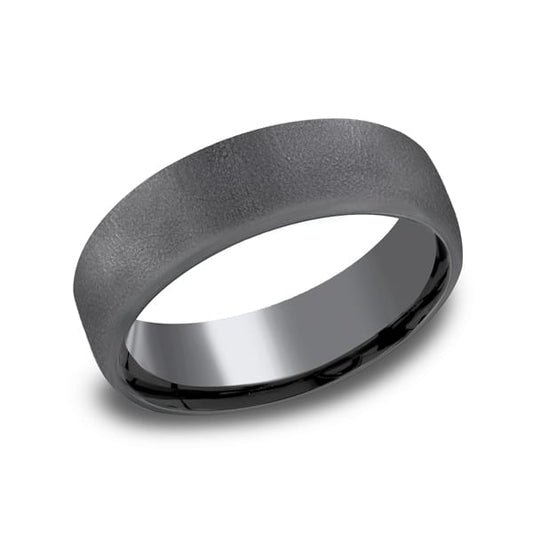 Tantalum Comfort-fit wedding band