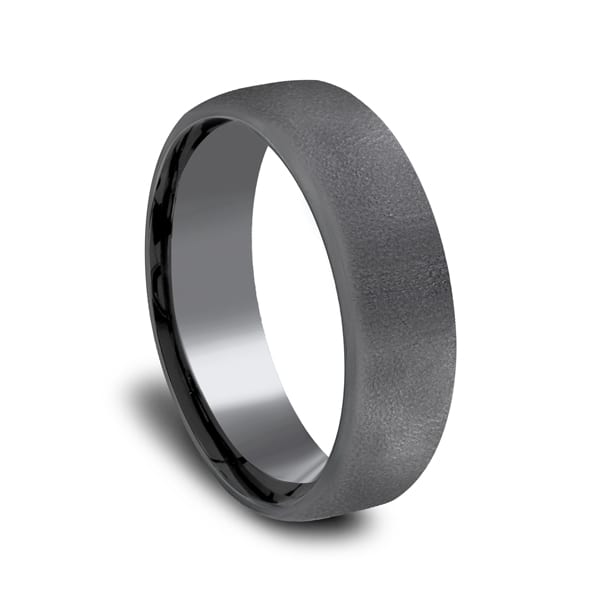 Tantalum Comfort-fit wedding band