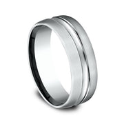 Comfort-Fit Design Wedding Ring