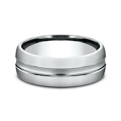 Comfort-Fit Design Wedding Ring