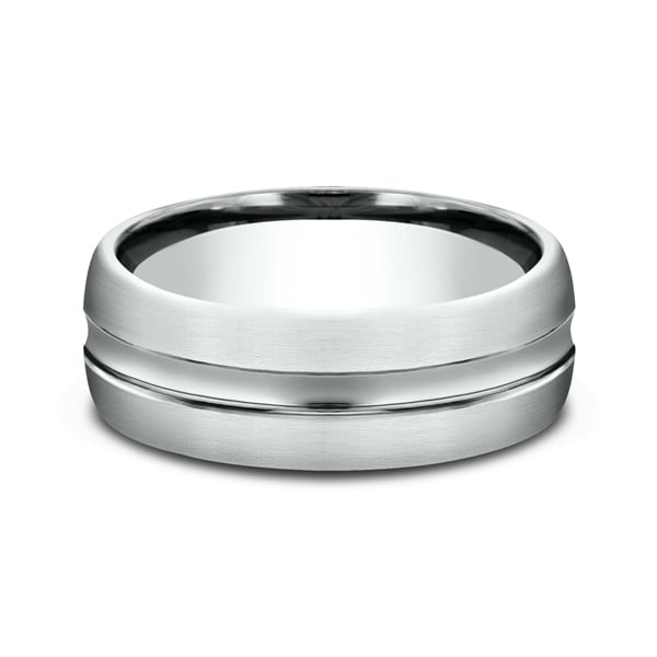 Comfort-Fit Design Wedding Ring