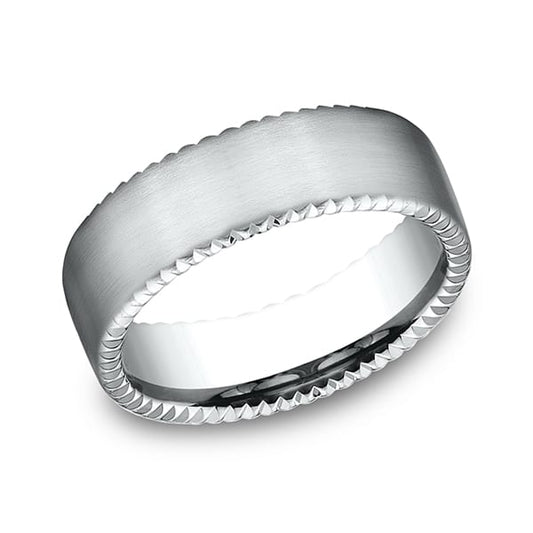 Comfort-Fit Design Wedding Band
