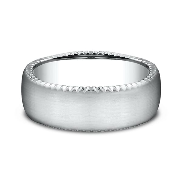 Comfort-Fit Design Wedding Band