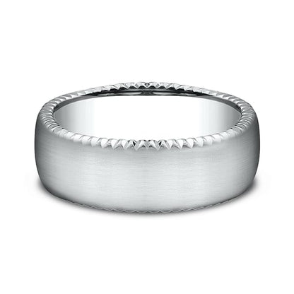 Comfort-Fit Design Wedding Band