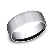 Cobalt Chrome Comfort-Fit Wedding Band