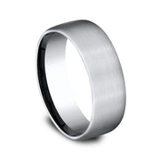 Cobalt Chrome Comfort-Fit Wedding Band