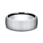 Cobalt Chrome Comfort-Fit Wedding Band