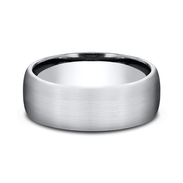 Cobalt Chrome Comfort-Fit Wedding Band