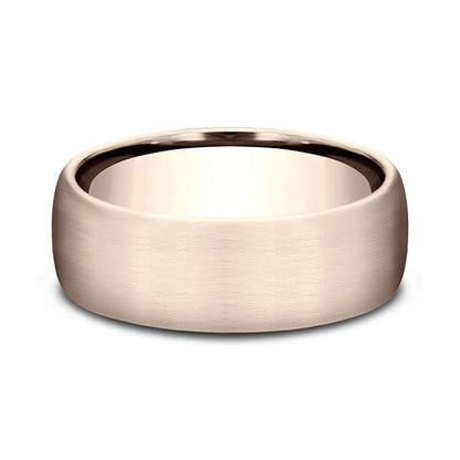 Comfort-Fit Design Wedding Band