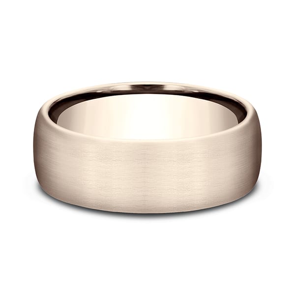 Comfort-Fit Design Wedding Band