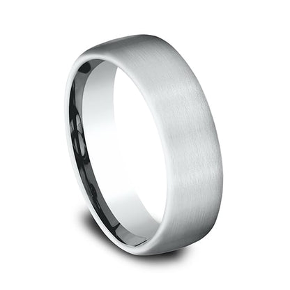 Comfort-Fit Design Wedding Band