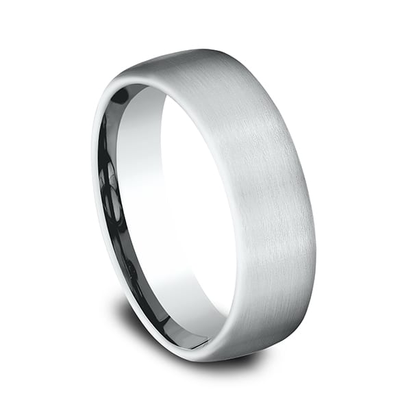 Comfort-Fit Design Wedding Band