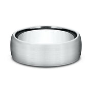 Comfort-Fit Design Wedding Band