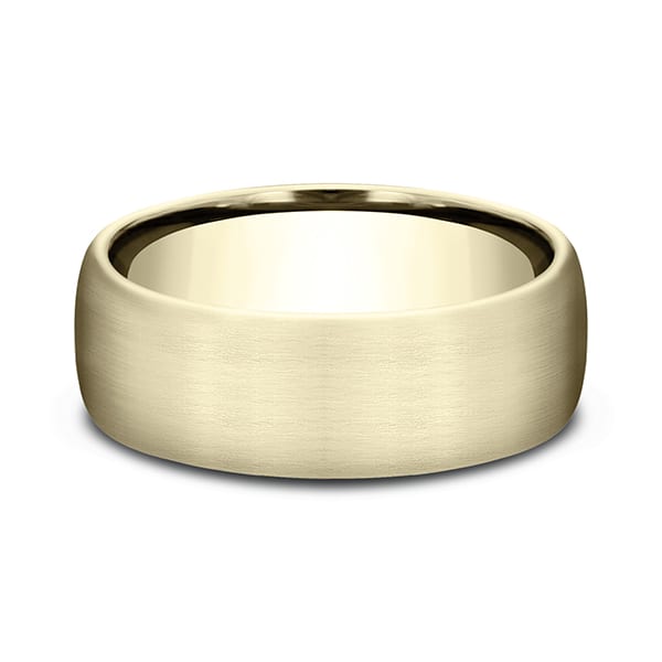 Comfort-Fit Design Wedding Band
