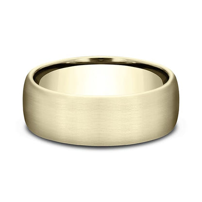 Comfort-Fit Design Wedding Band