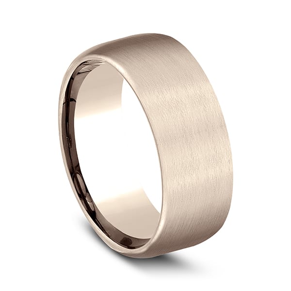 Comfort-Fit Design Wedding Band
