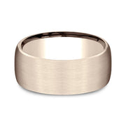 Comfort-Fit Design Wedding Band